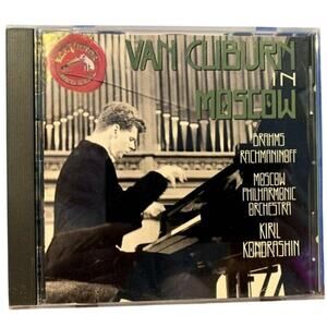 Vintage 1994 Van Cliburn Moscow Music CD Brahms Rachmaninoff Moscow Philharmonic